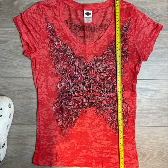 Harley-Davidson Red T-Shirt - Picture 6 of 9